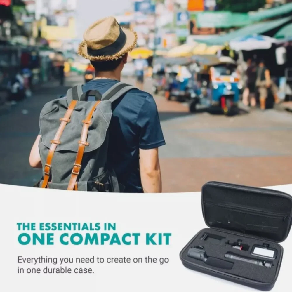 Movo uVlogger- Android/USB-C Compatible Vlogging Kit Phone Video Kit Accessories